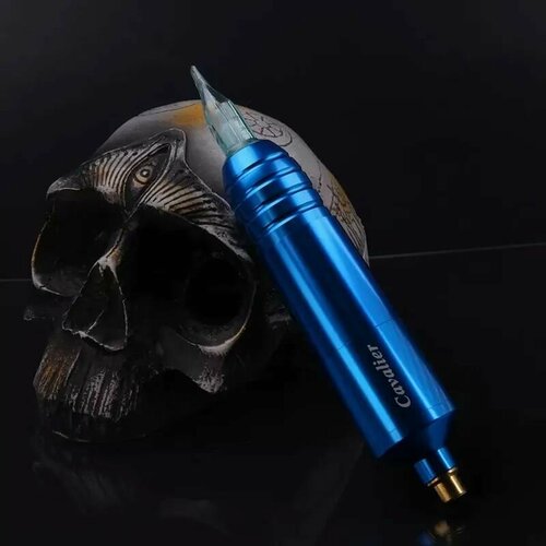 Машинка для тату и татуажа DragoArt Cavalier Blue синий