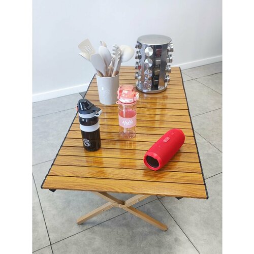 Стол туристический складной металлический 120х60