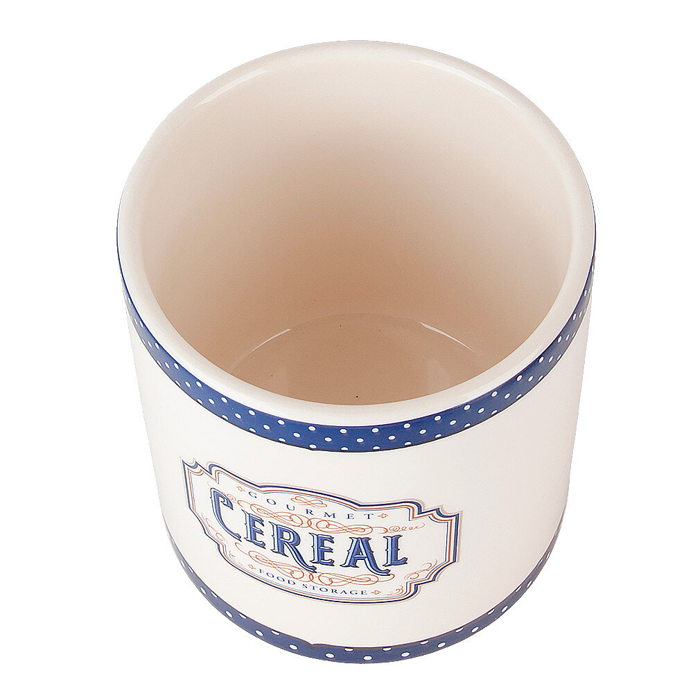 Банка керамическая для сыпучих продуктов "Gourmet", 630 мл, Dolomite — фото 1