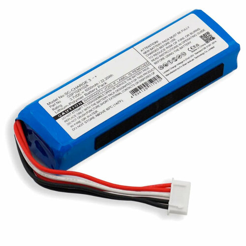 Аккумулятор Amperin GSP1029102A 6000mAh 37V для JBL Charge 3 090405 991₽