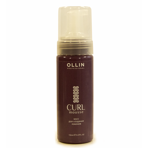 Ollin Curl Hair Мусс для волос, для создания локонов, 150 мл мусс ollin curl hair для создания локонов curls building mousse 150мл