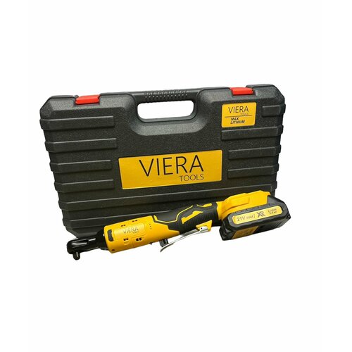 Аккумуляторный угловой гайковерт-трещотка Viera Tools 21V 2Ah 8200₽