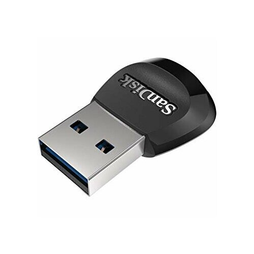 Устройство чтения/записи флеш карт SanDisk, MicroSD, USB 3.0, Черный