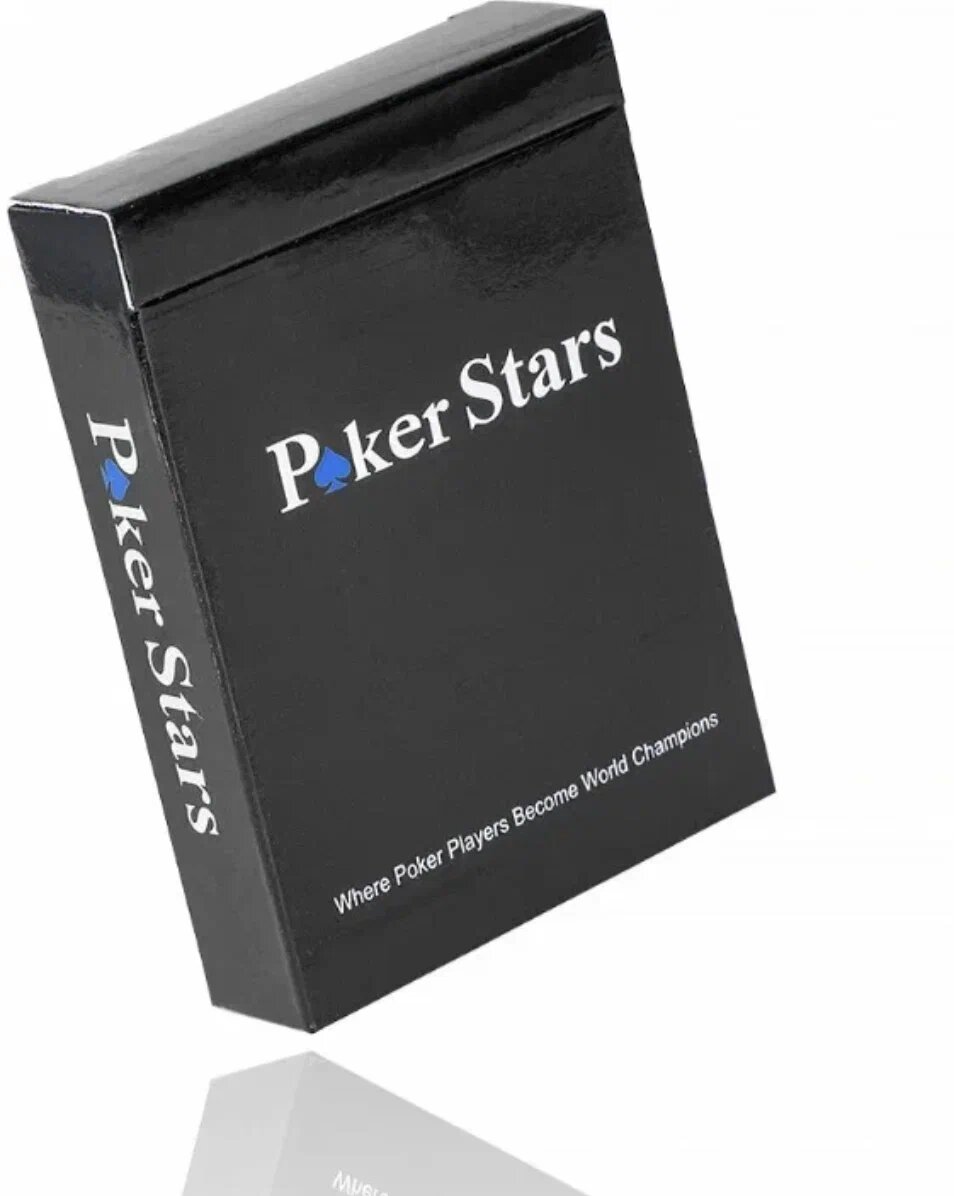 Пластиковые игральные карты Poker Club / Покерные карты 54 шт, синий — фото 1