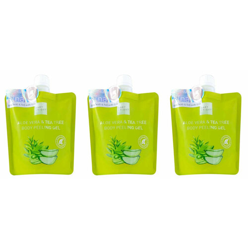 Гель-скатка для тела Baby Bright Алоэ и чайное дерево, 200 мл, 3 шт