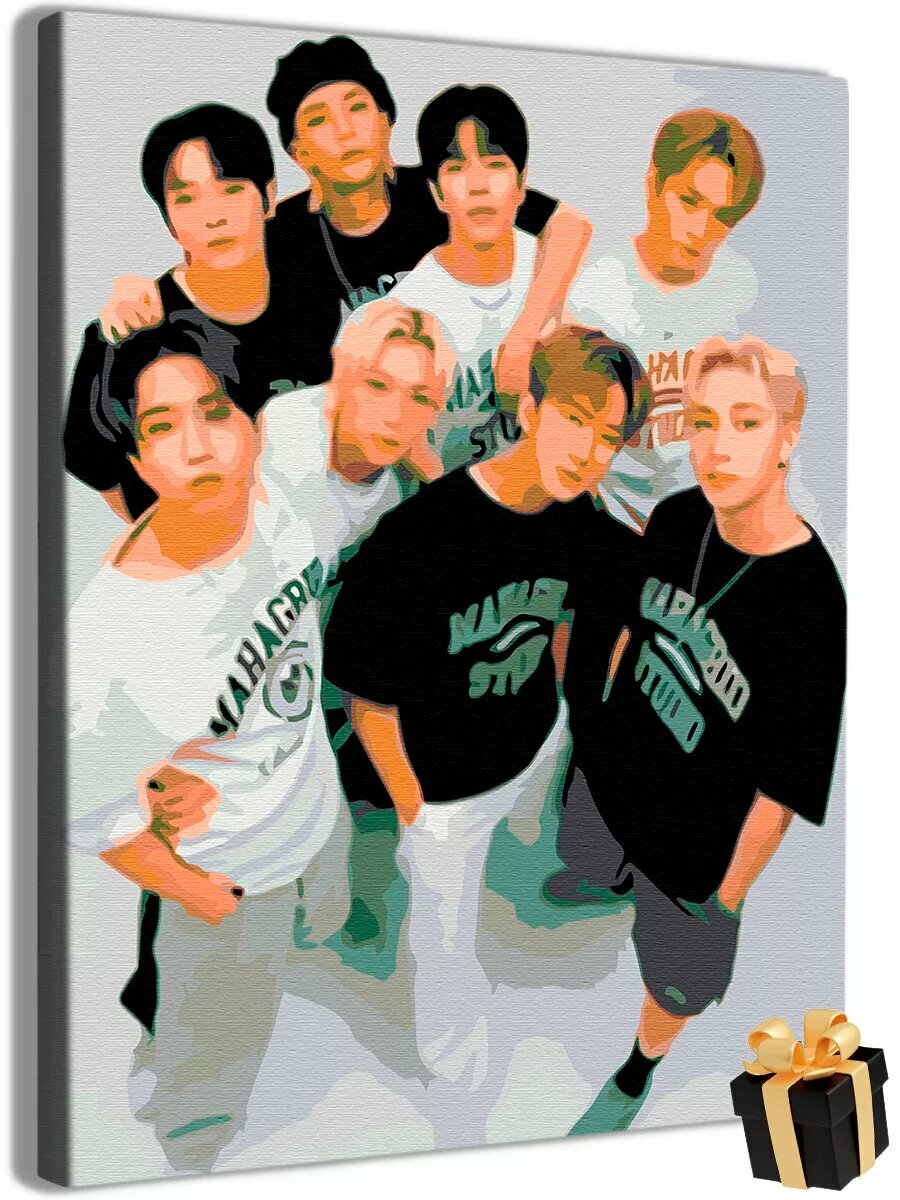 Картина по номерам BTS