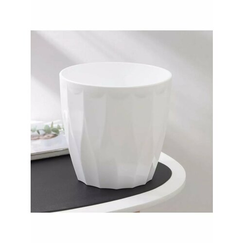 Кашпо для цветов со вставкой «Флюте», 4,5 л, d=20 см, h=20