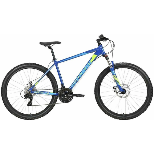 Горный MTB велосипед STARK Hunter 272 D насыщенный синийголубой металлик 16 HQ-0009927 27763₽