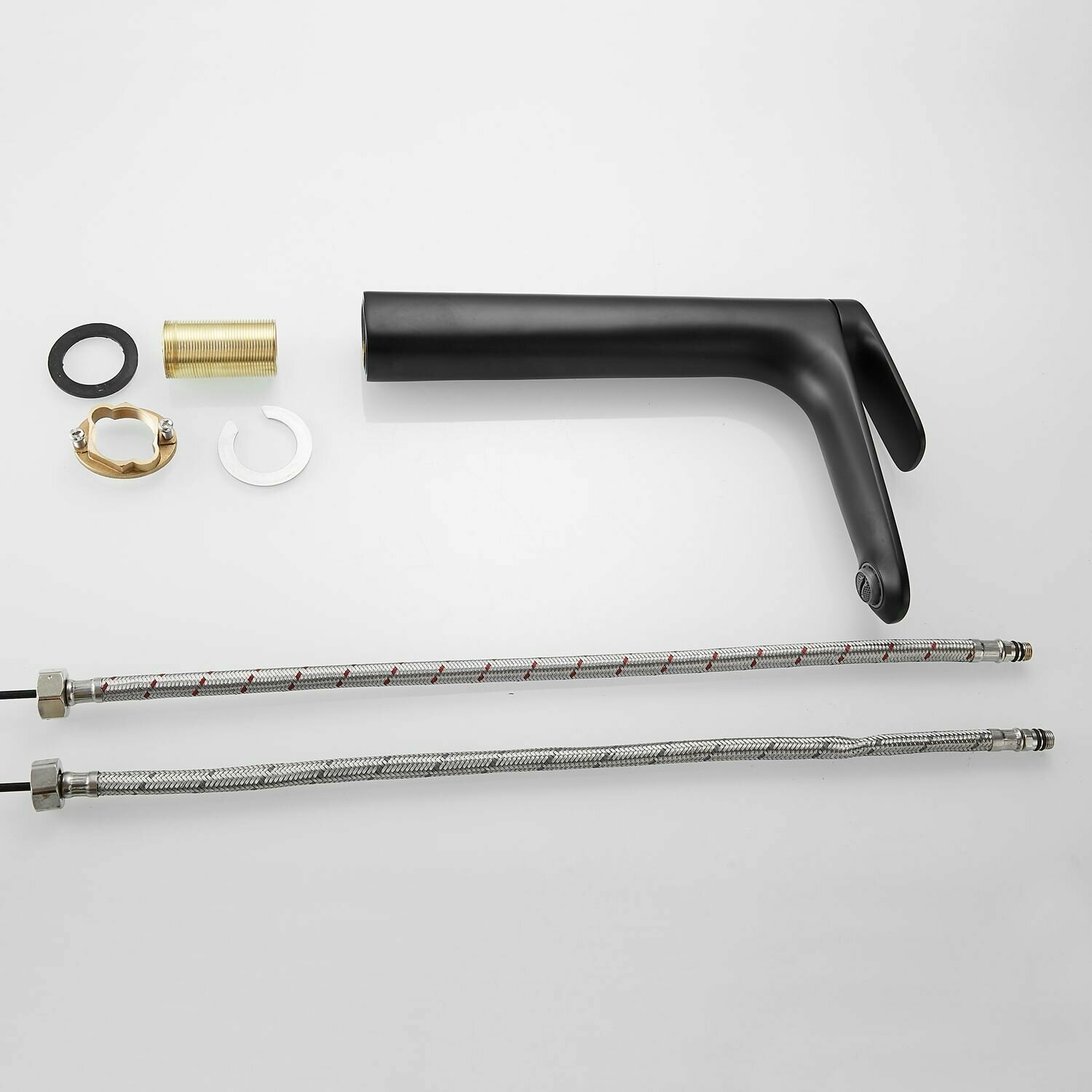 Смеситель для раковины чаши S8511H черный — фото 1