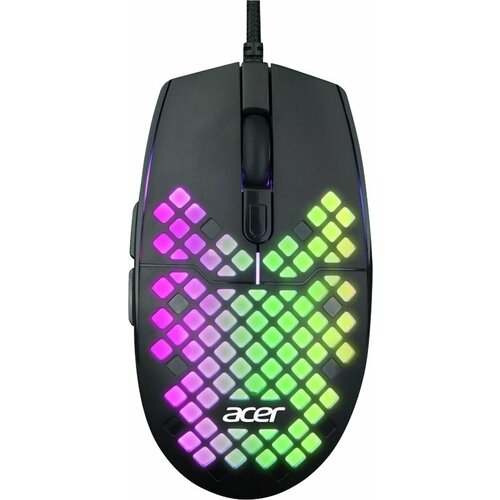 Мышь Acer OMW134 черный оптическая 3200dpi USB 5but 122900₽