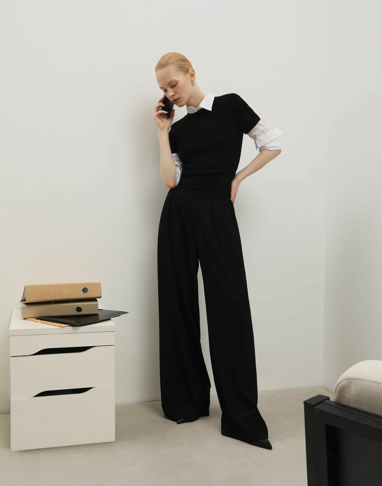 Брюки палаццо Gloria Jeans GJ BLACK