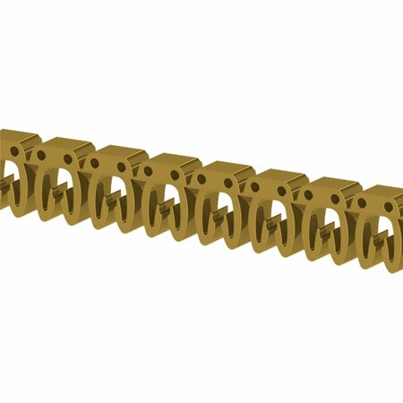 Плоская маркировка кабеля klemsan 11x32мм