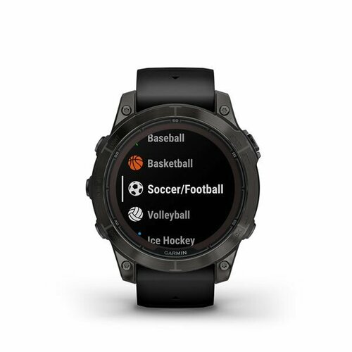Умные часы Garmin FENIX 7 PRO Solar carbon grey 89599₽