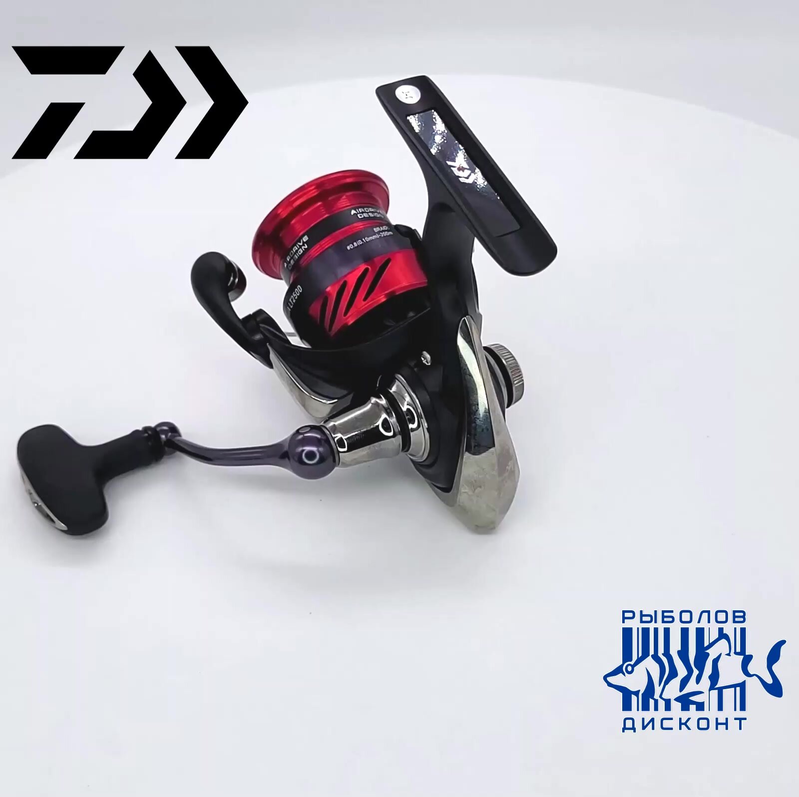 Катушка рыболовная Daiwa 23 NINJA LT 5000-C, с передним фрикционом — фото 1