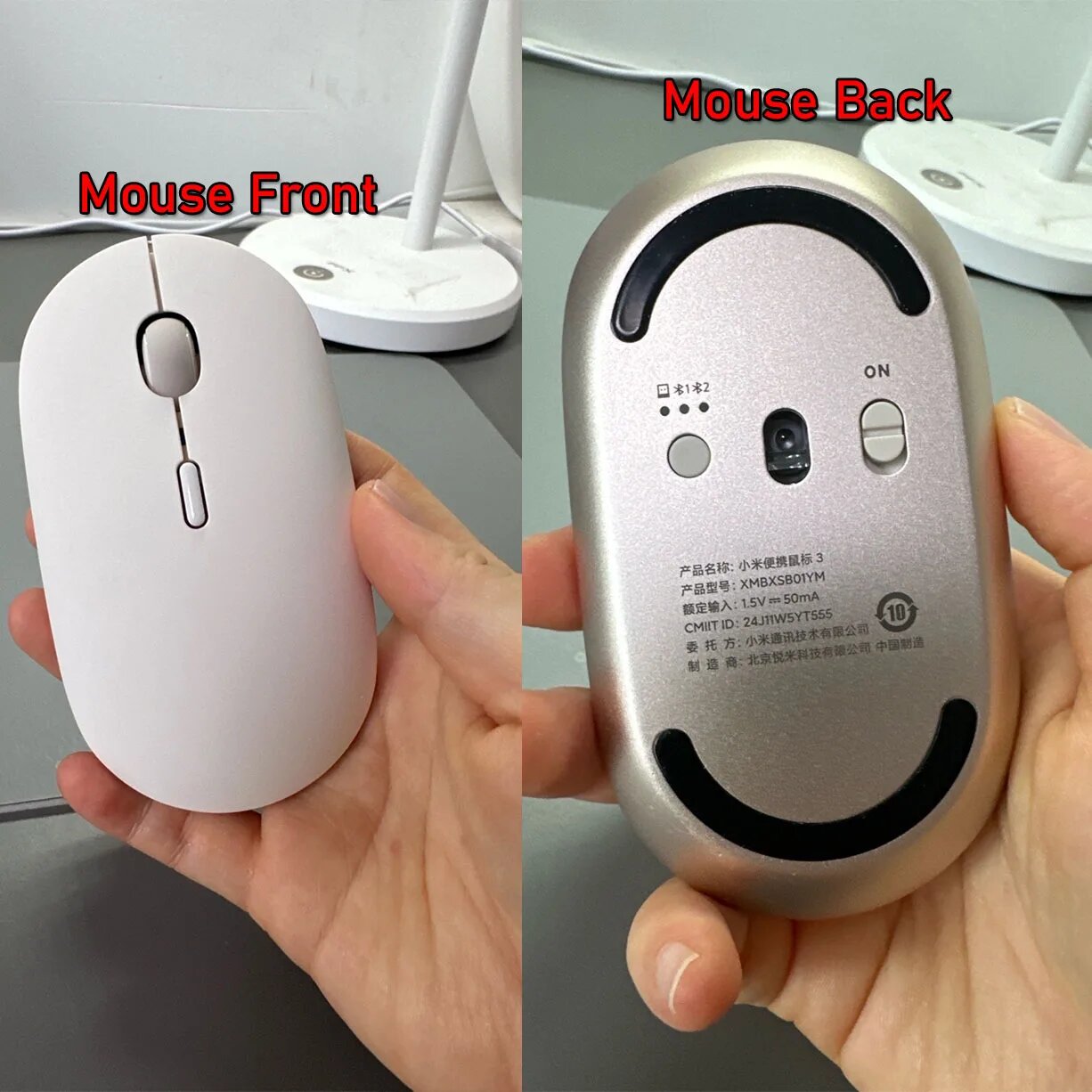 Беспроводная мышь Xiaomi Mi Portable Mouse 3