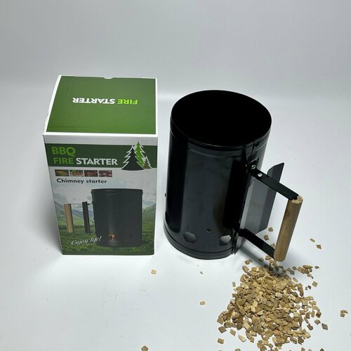 Стартер для розжига BBQ , металл, 4 л , для угля и брикетов.