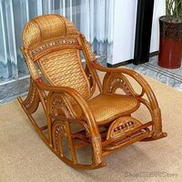 Кресло-качалка из ротанга для гостиной, цвет в ассортименте, 7