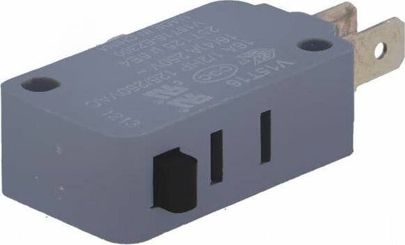 Микропереключатель HONEYWELL V15T16-EZ300 SNAP ACTION без рычага SPDT 16A/250ВAC, 1 шт