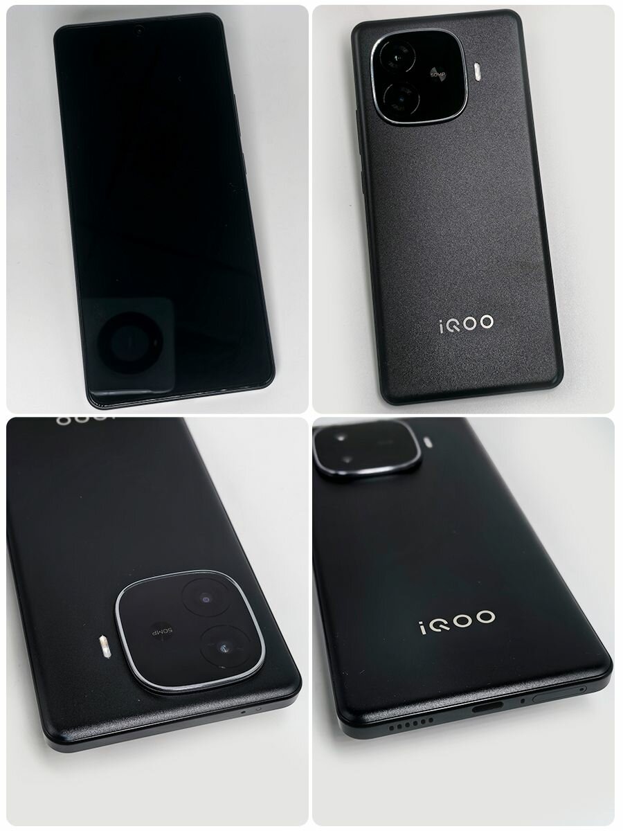 Смартфон IQOO Z9 5G NFC Snapdragon 7 Gen 3 двойная камера 50 МП 6000 мАч экран 144 Гц 12ГБ 256 ГБ черное — фото 1