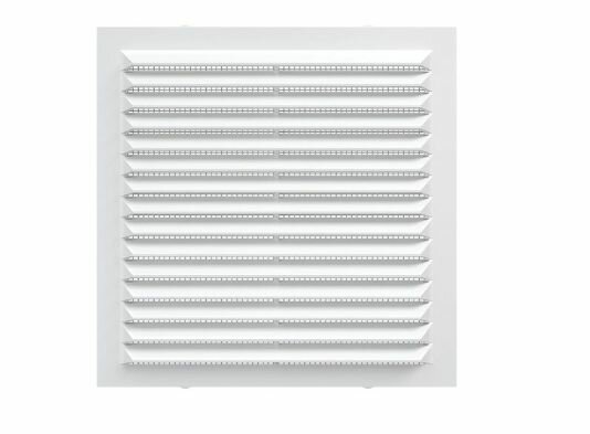 Решетка вентиляционная 138х138 с сеткой — фото 1