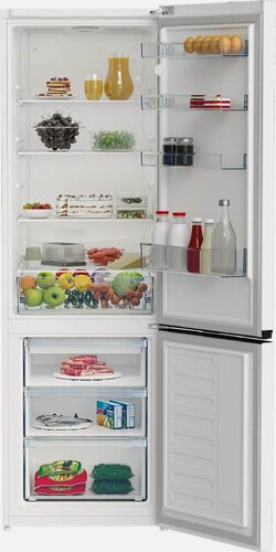 Изображение товара Холодильник BEKO B1RCSK402W 7386510001 цвет белый, двухкамерный, объем 403 литра