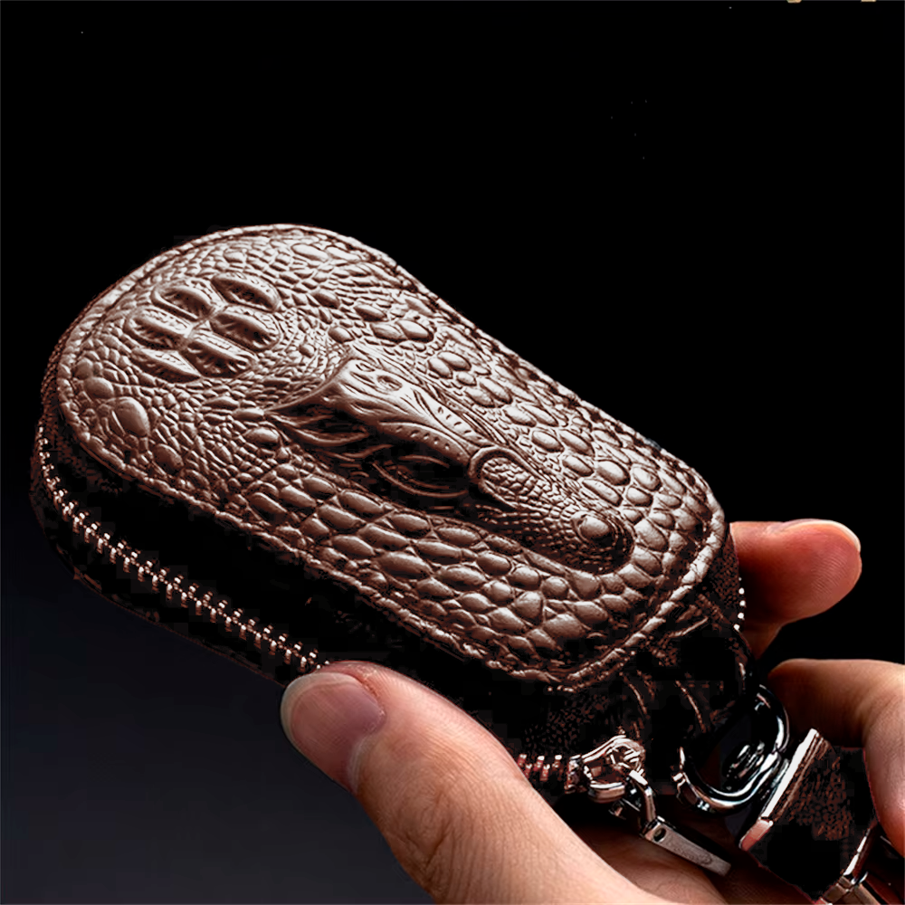 Ключница LeatherStyle, коричневый