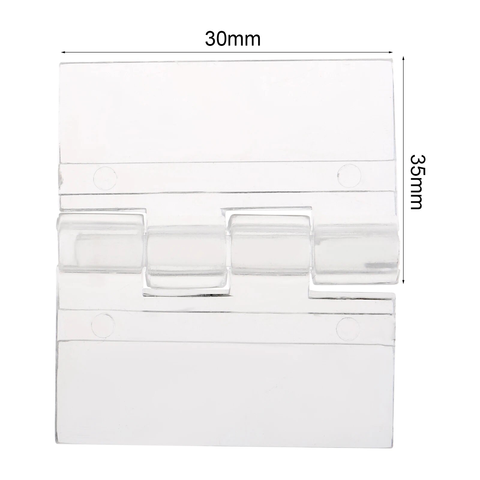 10 шт акриловые петли для мебели 25 х35 мм 30 х35 мм 30 x35mm 10pcs