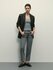 Джинсы Zarina straight cropped