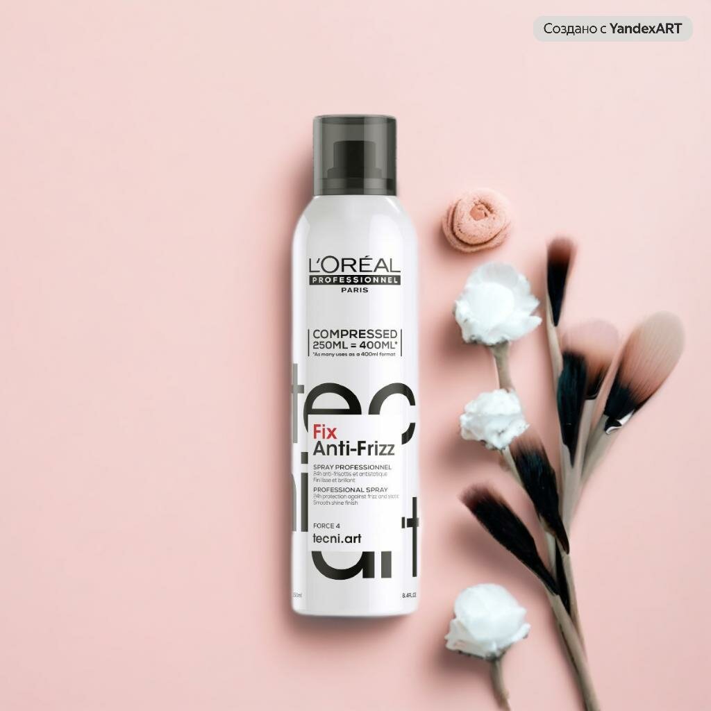 Fix Anti-Frizz спрей для фиксации и контроля пушистости волос, 250 мл