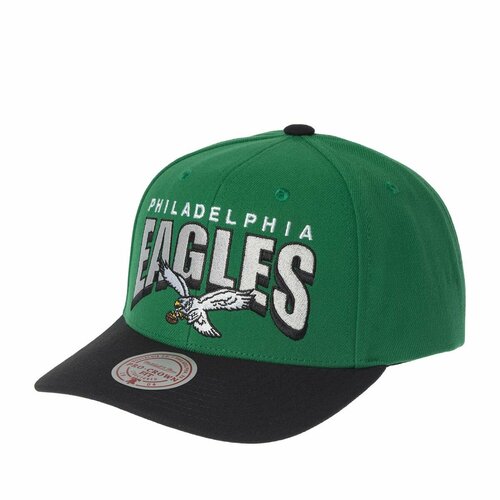 фото Бейсболка mitchell & ness базовая коллекция для мужчин и женщин, размер 0, зелeный