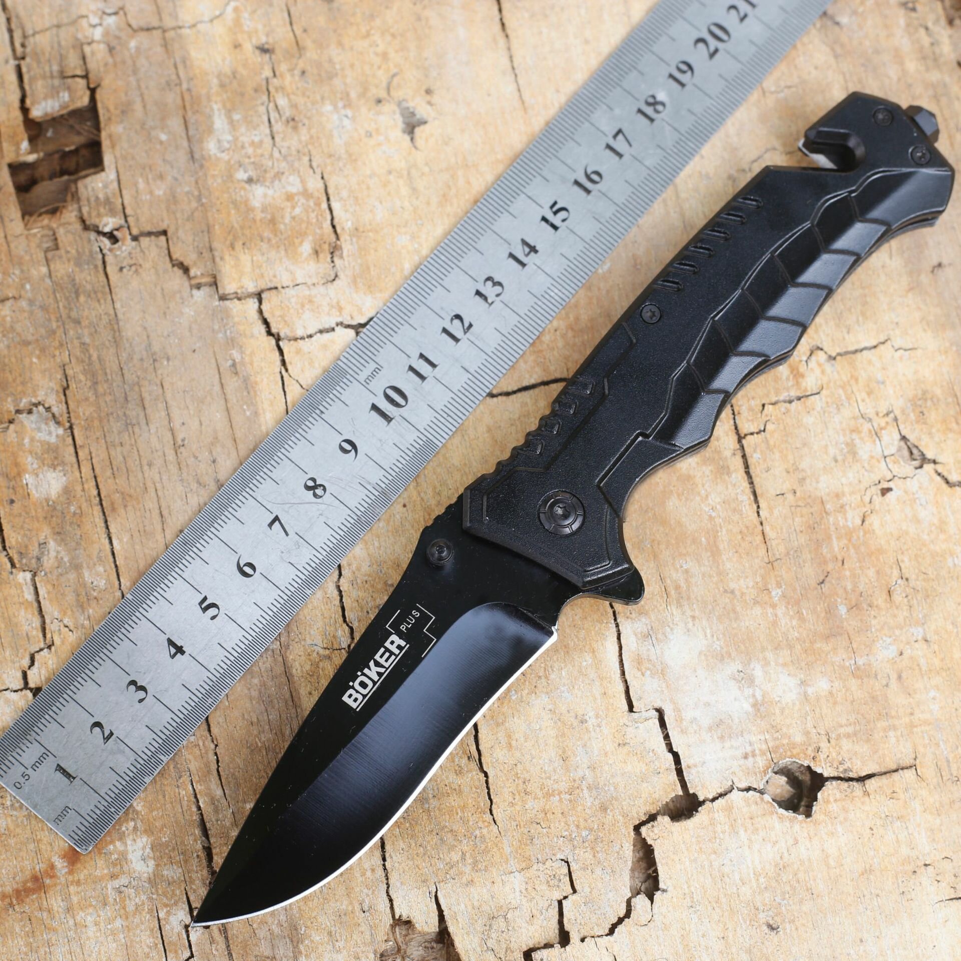 Нож туристический складной BOKER/ походный, тактический, универсальный — фото 1