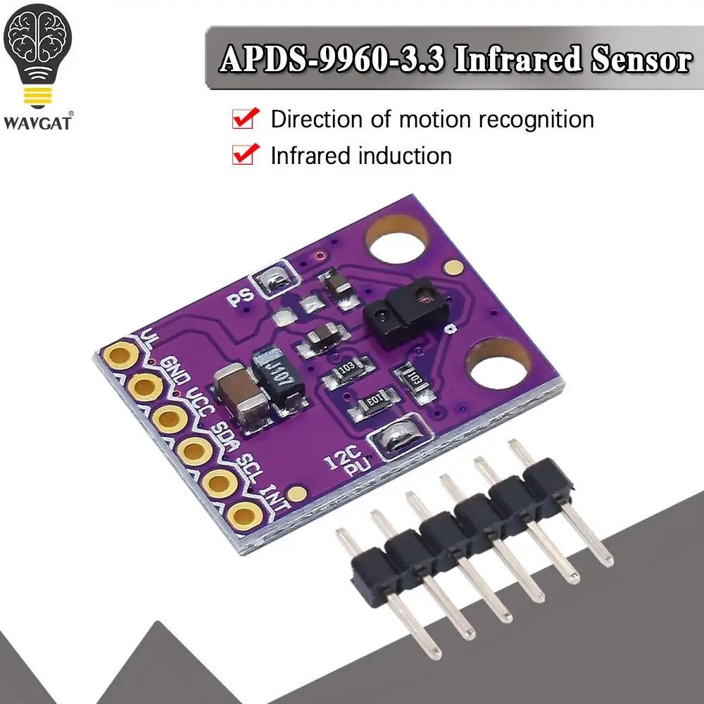 WAVGAT RGB датчик жеста APDS-9960 для Arduino