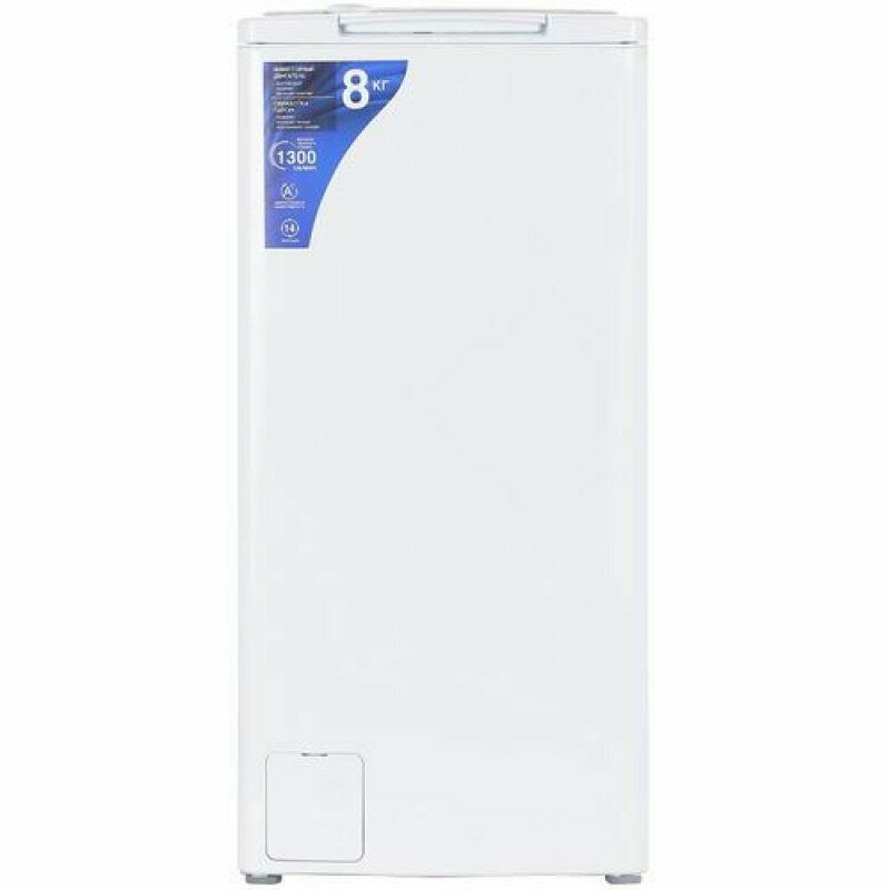 Стиральная машина DEXP WM-E813DMA, вертикальная загрузка, A+++, 14 режимов стирки, 8 кг
