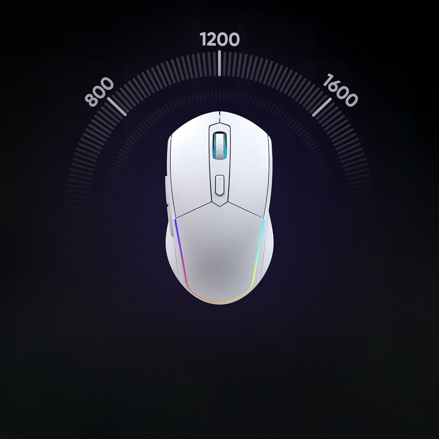 Беспроводная игровая мышь для компьютера с LED подсветкой и поддержкой Bluetooth / Gaming Mouse — фото 1