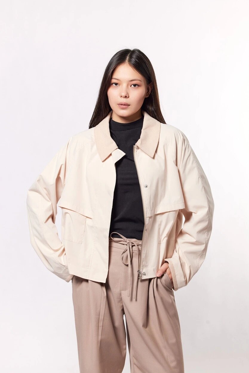 Ветровка Selfie, размер S, бежевый — фото 1