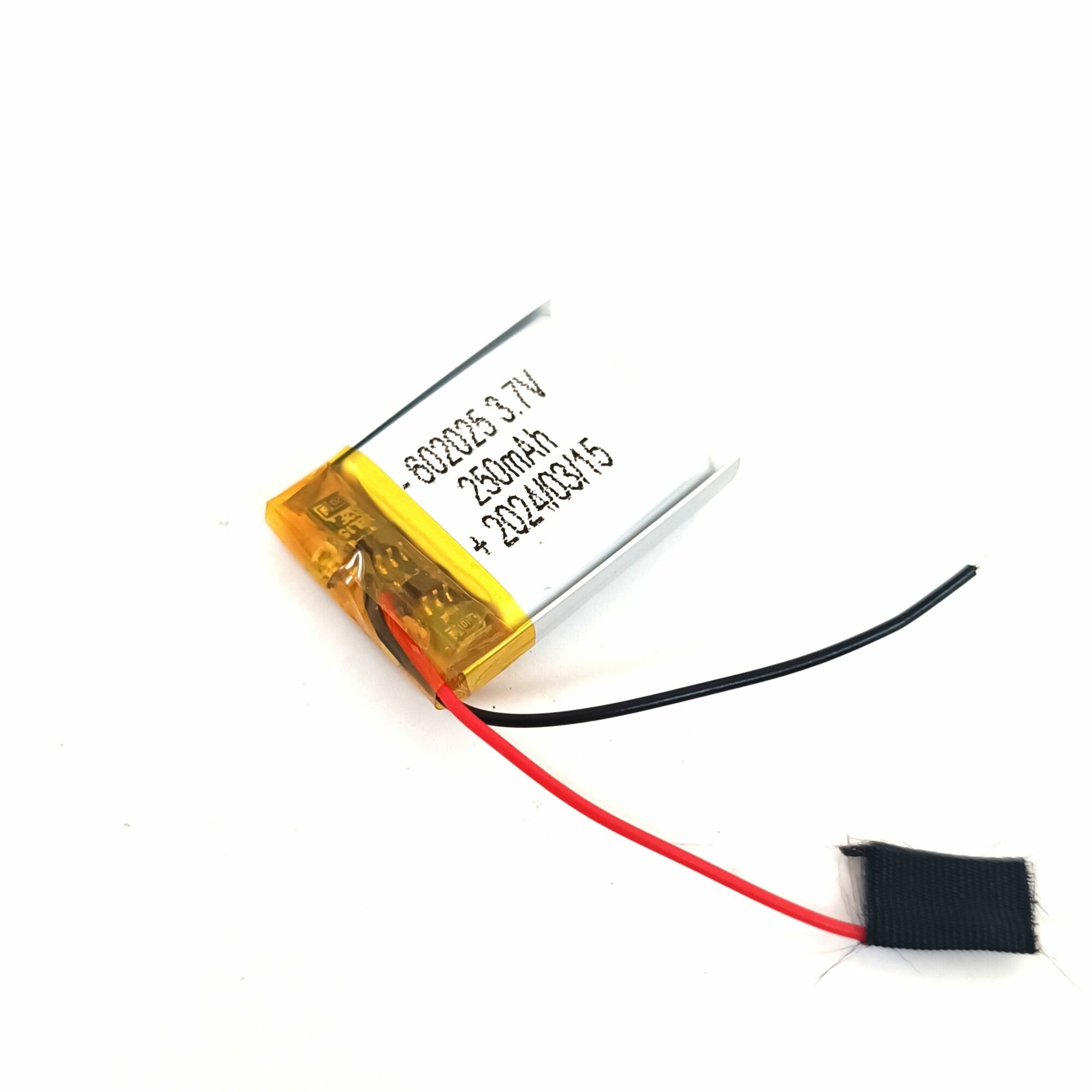 SilverStone F1 HYBRID X-DRIVER аккумулятор 250mAh 3.7v 2 провода (батарея на видеорегистратор совместимая универсальная)