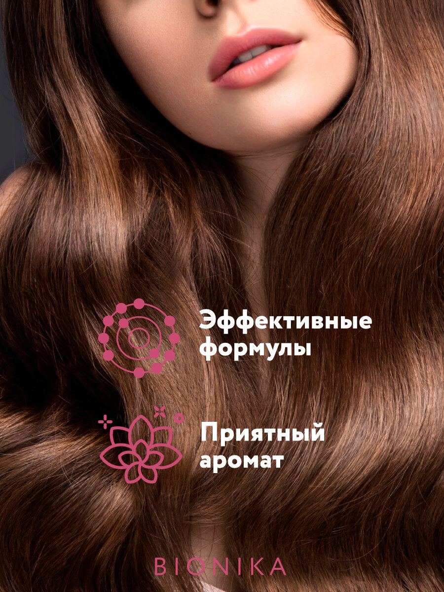 Мусс для ухода за волосами OLLIN PROFESSIONAL Bionika плотность волос 250 мл — фото 1