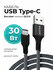 Кабель USB - TypeC, 3.1А, 1м, переходник, быстрая зарядка и перед...