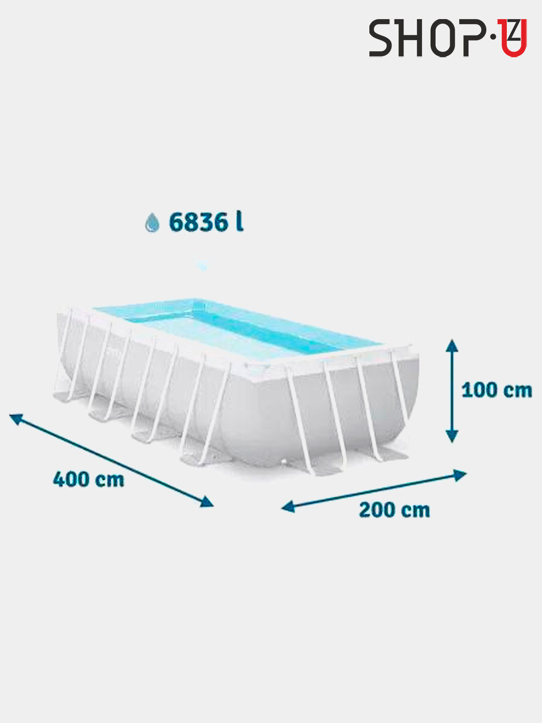 Бассейн каркасный Intex Prism/Metal Frame /Ultra XTR Frame Intex / Intex Easy Set — фото 1