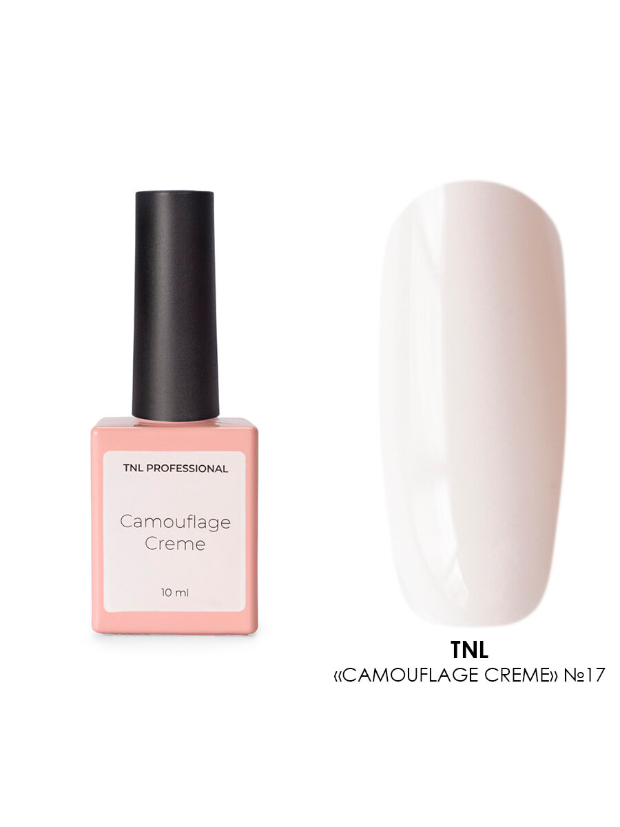 TNL, Camouflage Creme - набор №3 камуфлирующий нюдовый гель-лак (6 оттенков по 10 мл) — фото 1