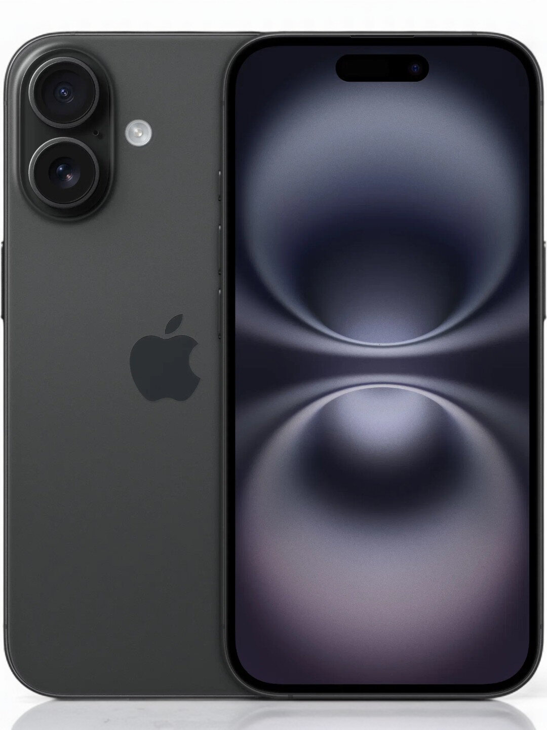 Смартфон Apple iPhone 16, OLED-экран, 6.1", 128GB, NFC, чёрный — фото 1