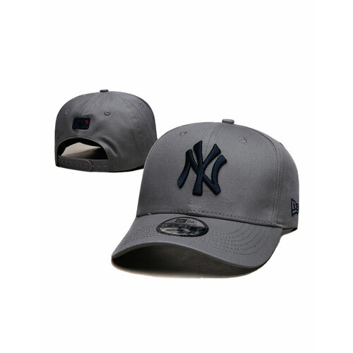 фото Бейсболка new era для мужчин и женщин, размер 52-62, grey/black