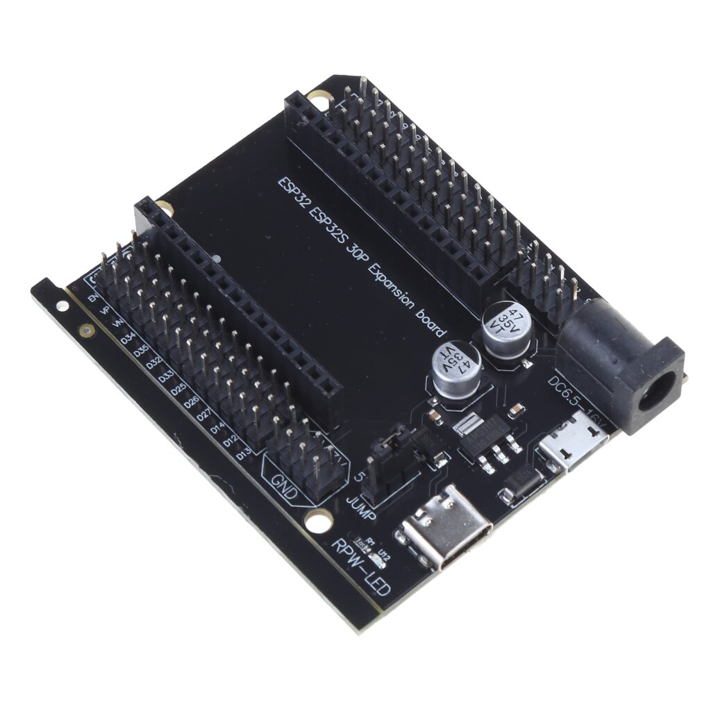 Плата расширения ESP32 Type-C USB microUSB для ESP32-DevKitC-32 ESP-WROOM-32