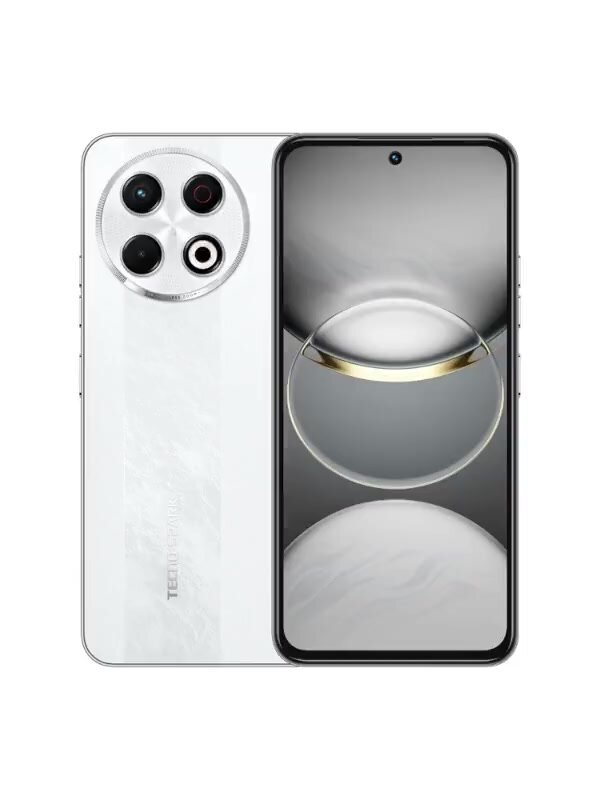 Смартфон Tecno Spark 30 Pro 8ГБ/256ГБ, белый (kl7 256+8 arctic glow) — фото 1
