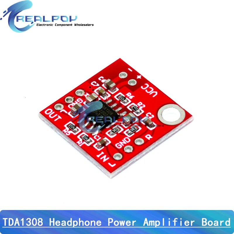 TDA1308 Модуль платы усилителя мощности для наушников Аудио предусилитель 3 В-6 В Класс A Класс B Стерео звуковая плата Усилитель низкой мощности
