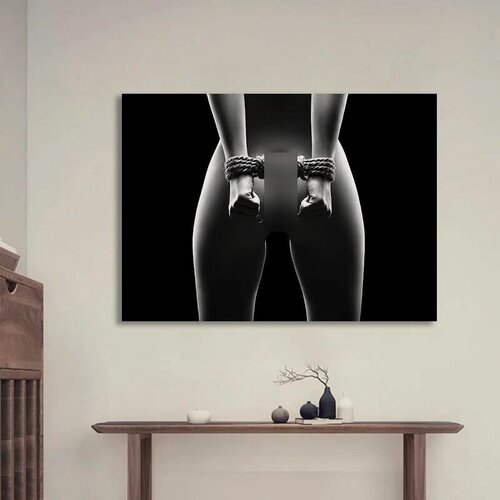 Изображение товара Картина бдсм, шибари, картина голая девушка, 20х30 см.