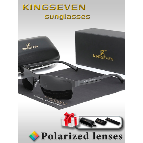 Солнцезащитные очки KINGSEVEN серебристый 3350₽