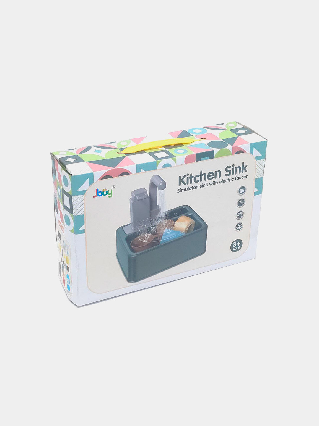 Игровая кухня Kitchen Sink, интерактивная, музыкальная, для детей. Код. 01962