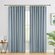 Штора на ленте KREAFORTA Raspberry 200x280 см голубой