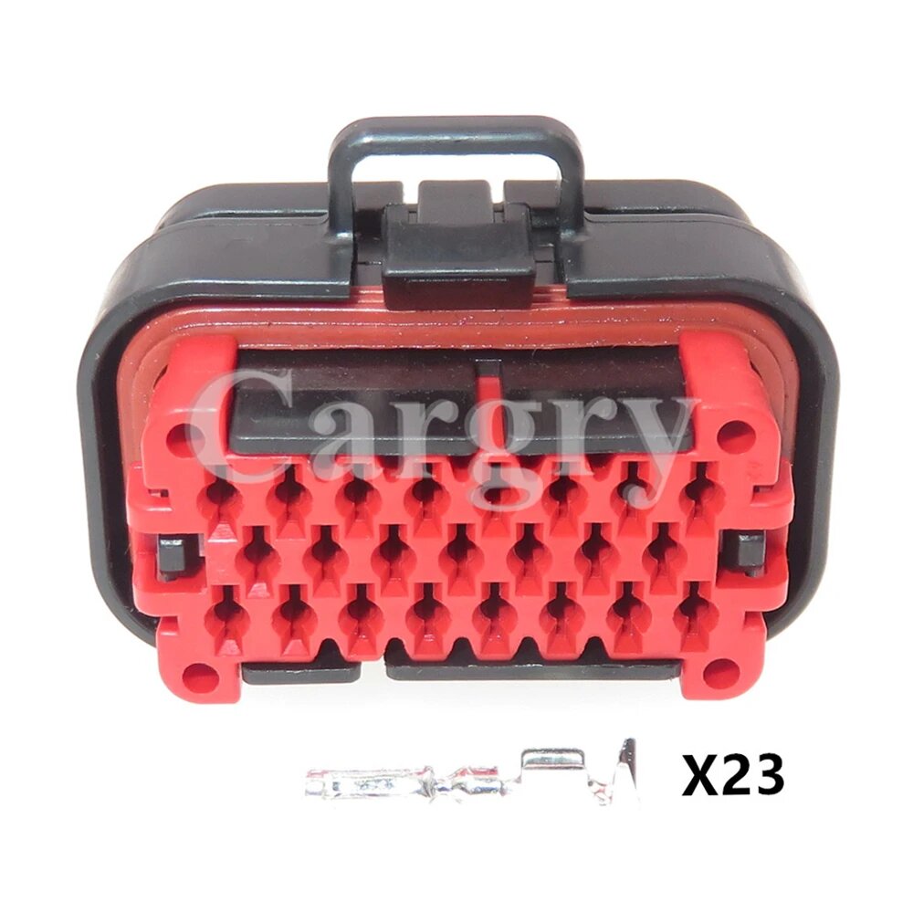 Автомобильные аксессуары 1 комплект 23P 770680-1 автомобильный блок управления огнестойкий пластиковый корпус Водонепроницаемый проводной разъем 1 Set Female
